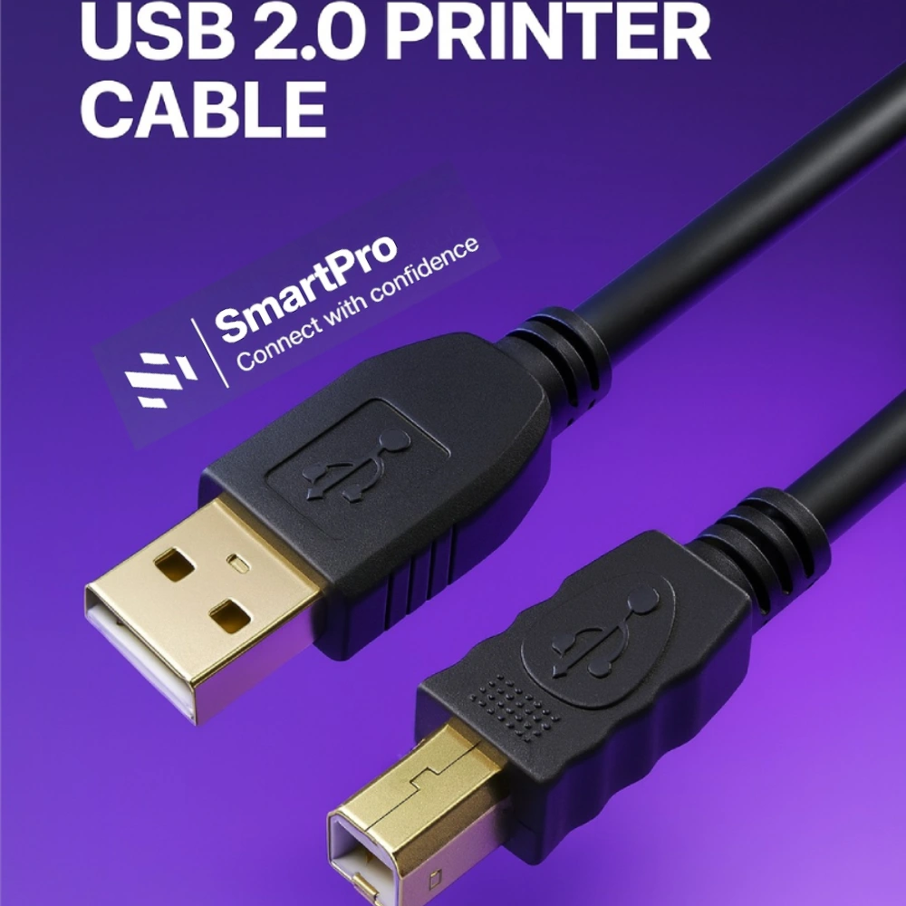 Smart Pro USB Printer Cable 1.5m view 2